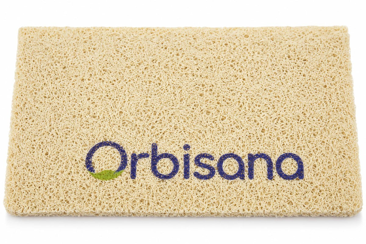 Orbisana Rutschfeste Duschmatte – Weich, Komfortabel und Schnell Trocknend Beige