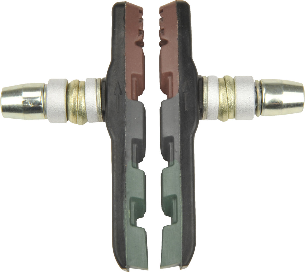 FISCHER Bremsschuhe V-Bremse schraubbar für Alufelgen - Allwetter
