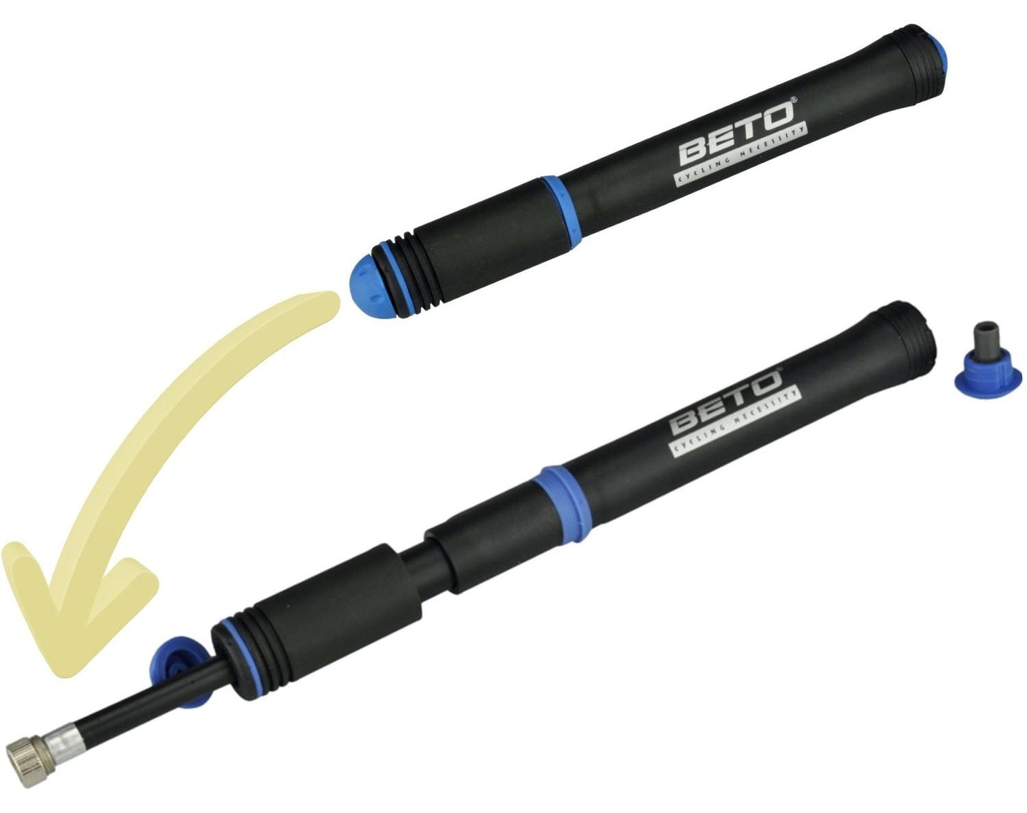 Beto Mini-Luftpumpe Flex