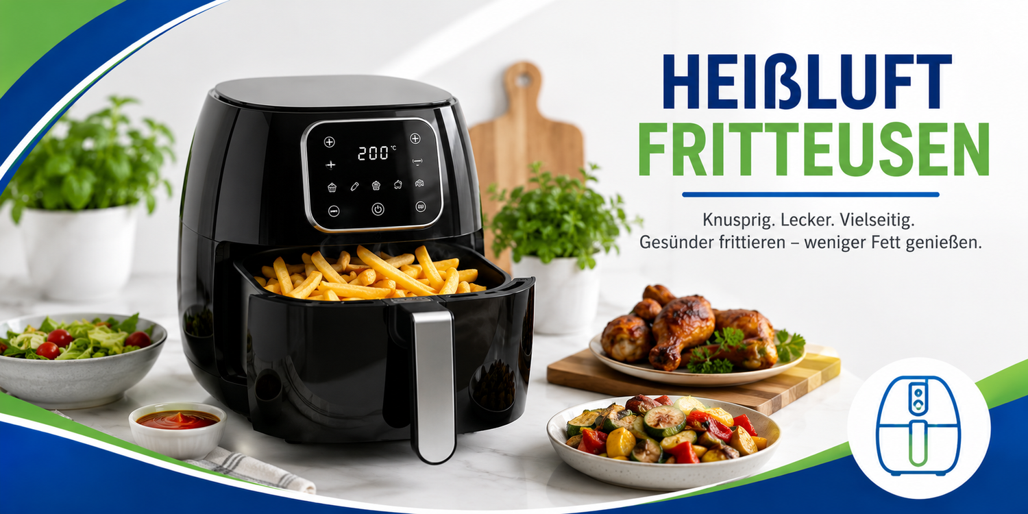 Heißluftfritteusen & Airfryer