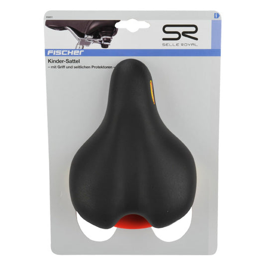 FISCHER Unisex Fischer Sattel Schwarz Uni
