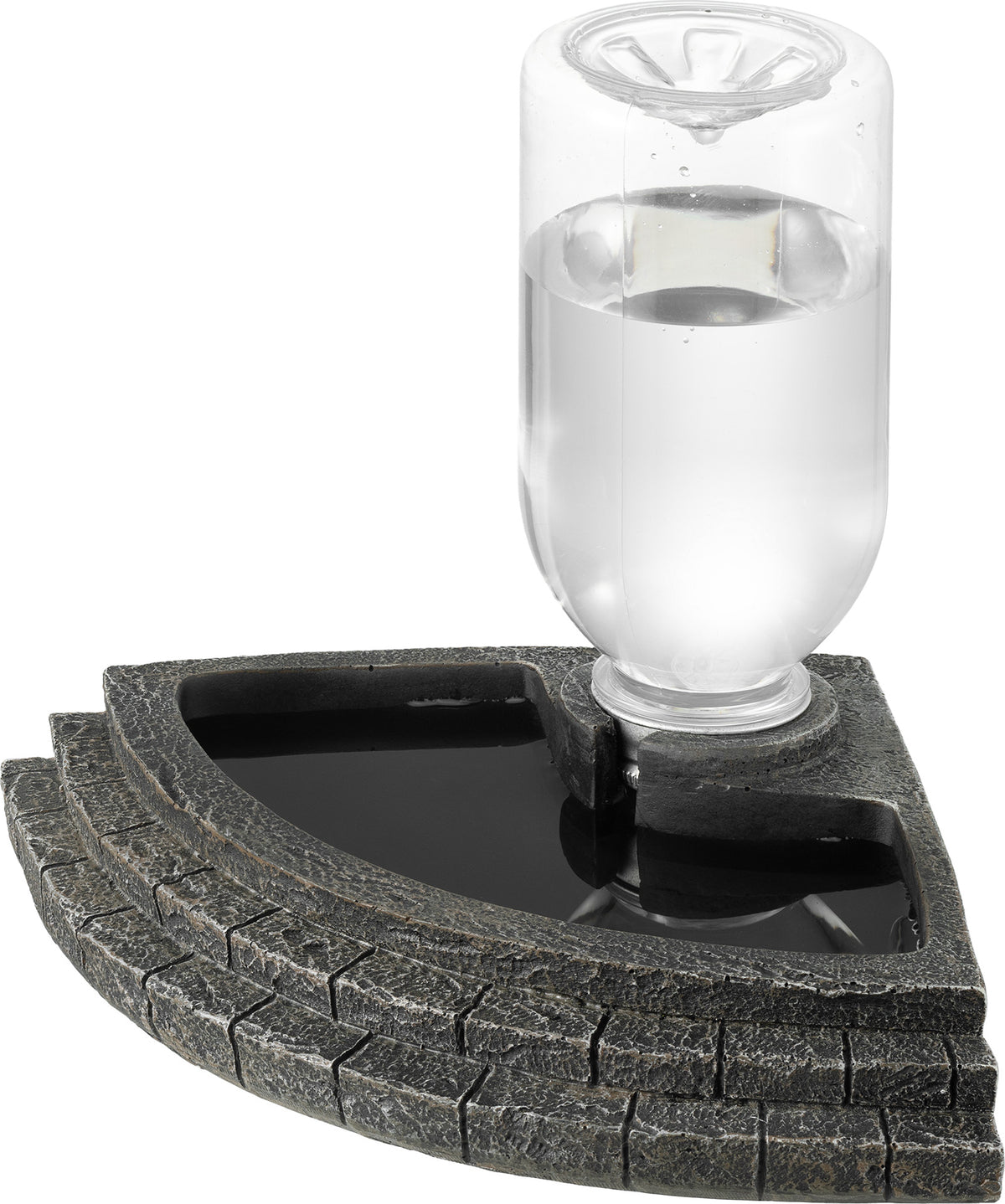 Navaris Reptilien Wasserspender 400ml Terrarium Trinkstelle Wassernapf Harz