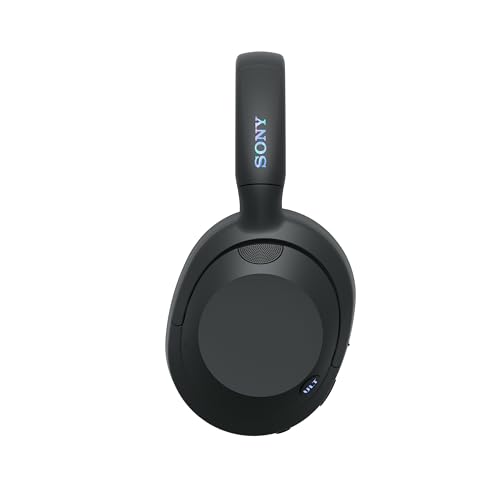 Sony ULT WEAR kabellose Kopfhörer Mit Geräuschunterdrückung, ULT Power Sound, ultimativem tiefen Bass, gleichem Prozessor wie WH-1000XM5, klare Anrufqualität, 30 Stunden Akkulaufzeit, kompatibel mit iOS und Android – Farbe: Weiß.