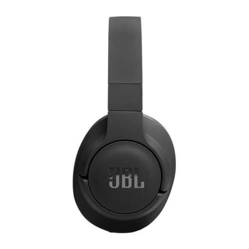 JBL Tune 720BT Wireless On-Ear Headphones – With JBL Pure Bass Sound, Bluetooth and Lightweight, Foldable Design – Up to 76 Hours of Music Playback – Black
