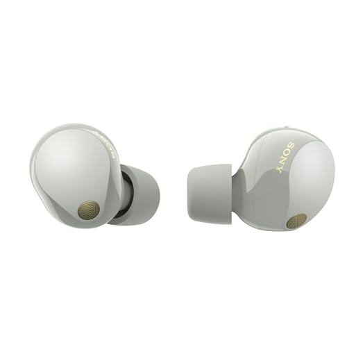Sony WF-1000XM5 kabellose Noise-Cancelling-Kopfhörer Bluetooth, In-Ear-Kopfhörer mit Mikrofon, bis zu 24 Stunden Akkulaufzeit, Schnellladefunktion, IPX4-Schutz, kompatibel mit iOS & Android – Farbe: Schwarz, Größe: Small.