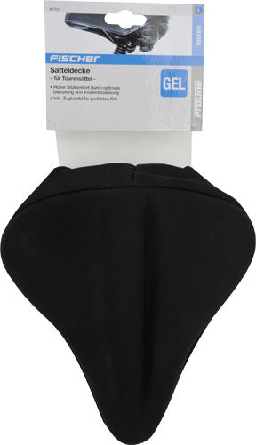 Fischer Satteldecke Touren-Sattel Gel schwarz