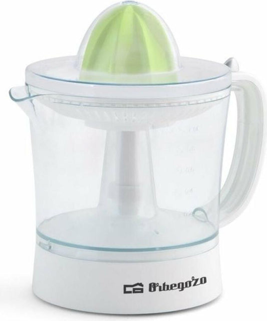 Orbegozo EP 2210, Grün, Transparent, Weiß, 1 l, 25 W, 230 V, 50 Hz