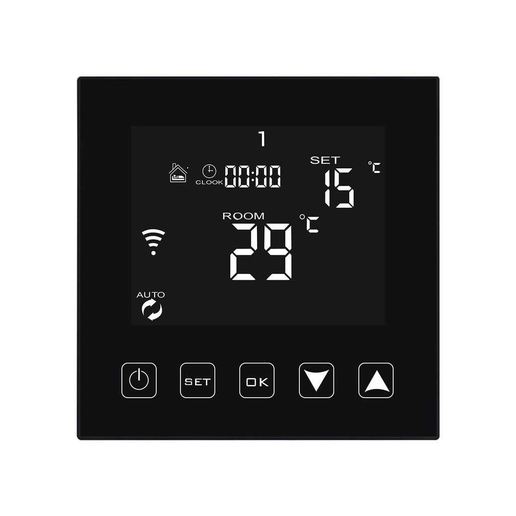 KETOTEK WLAN-Thermostat – Programmierbares Raumthermostat mit Sprach- und App-Steuerung