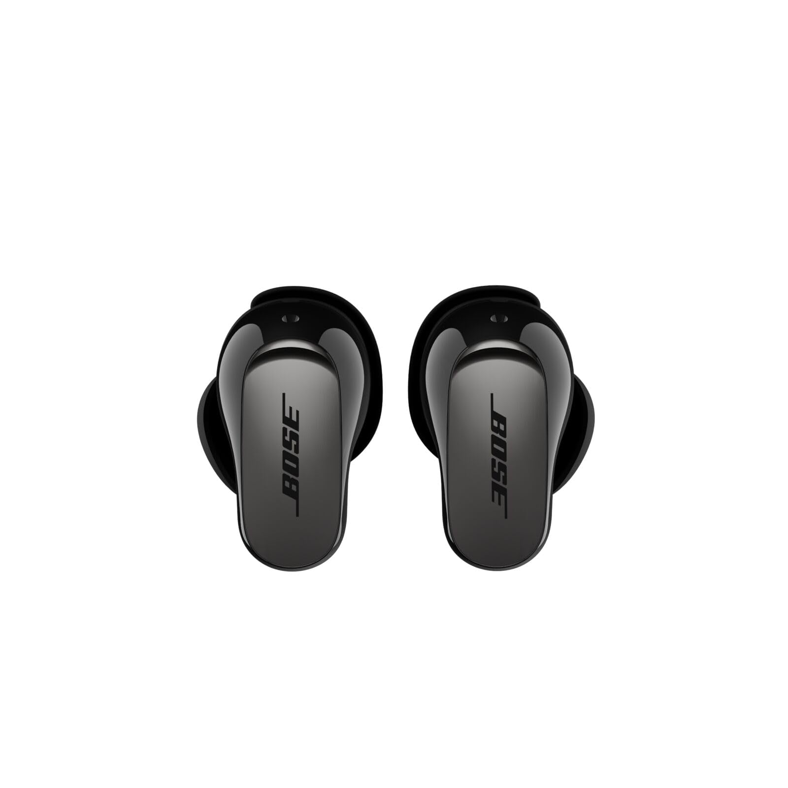Bose QuietComfort Ultra Bluetooth Earbuds (2. Generation) Kabellose Noise-Cancelling-Ohrhörer, bis zu 6 Stunden Akkulaufzeit, IPX4-Schutz, 360-Grad-Sound, tiefer Bass, Farbe: Schwarz.