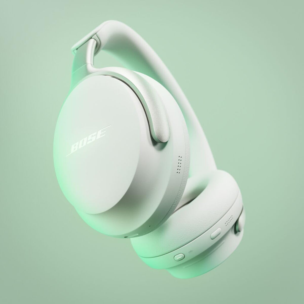 Bose QuietComfort Ultra Kopfhörer Over-Ear-Kopfhörer mit Geräuschunterdrückung für räumlichen Klang, Spatial-Audio-Kopfhörer, bis zu 24 Stunden Akkulaufzeit, High-End-Kopfhörer mit Raumklang, Farbe: Smoke White.