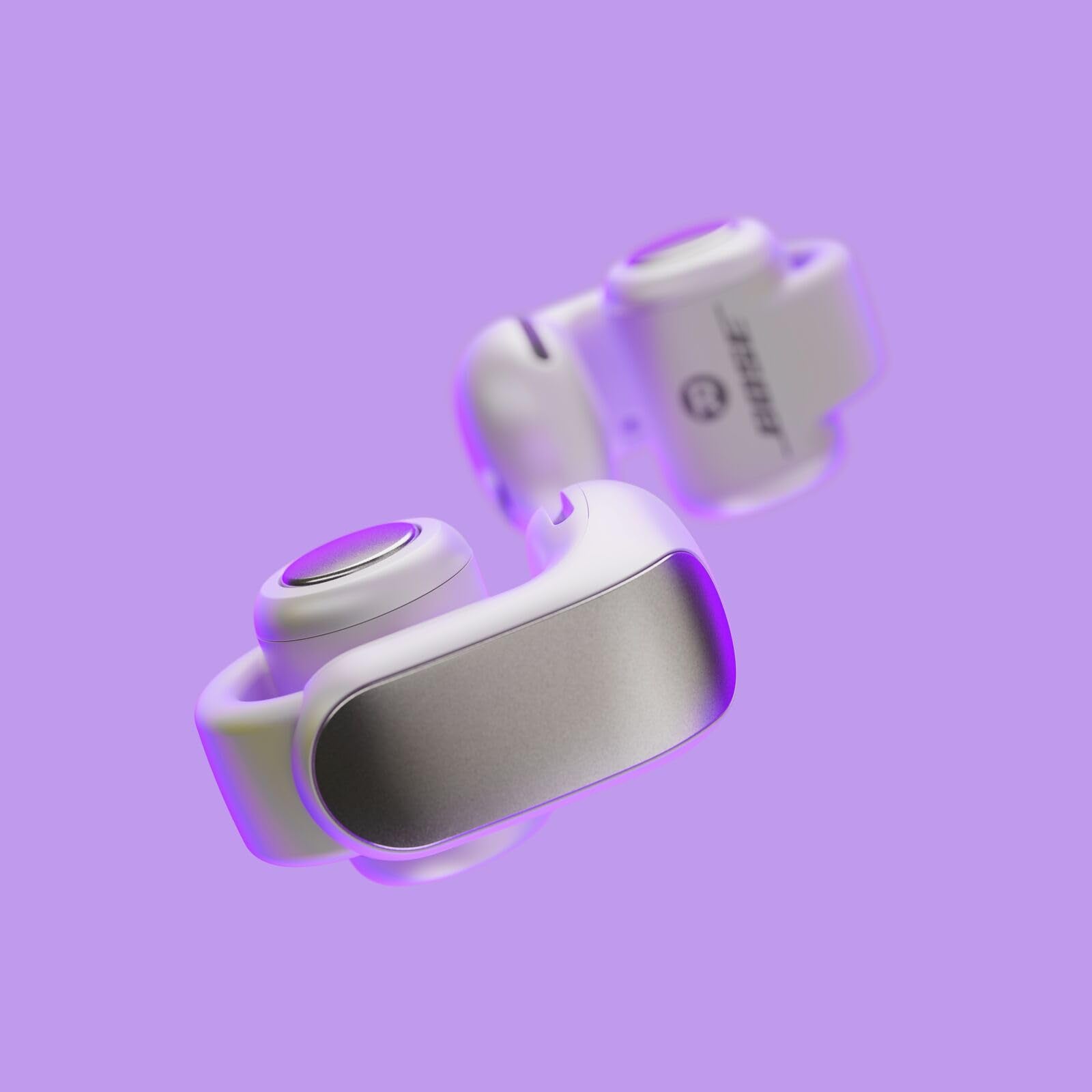 Bose Ultra Open Earbuds Mit Bluetooth und OpenAudio-Technologie, Clip-On-Kopfhörer, kabellose Open-Ear-Ohrhörer, immersives Audio, bis zu 48 Stunden Akkulaufzeit, Farbe: Schwarz.