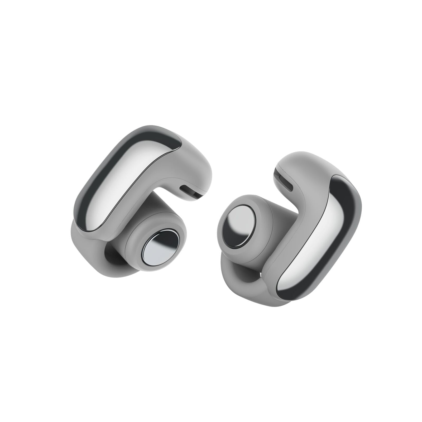 Bose Ultra Open Earbuds Mit Bluetooth und OpenAudio-Technologie, Clip-On-Kopfhörer, kabellose Open-Ear-Ohrhörer, immersives Audio, bis zu 48 Stunden Akkulaufzeit, Farbe: Schwarz.