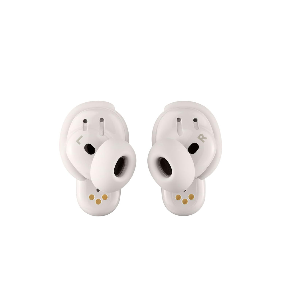 Bose QuietComfort Ultra Bluetooth Earbuds (2. Generation) Kabellose Noise-Cancelling-Ohrhörer, bis zu 6 Stunden Akkulaufzeit, IPX4-Schutz, 360-Grad-Sound, tiefer Bass, Farbe: Schwarz.