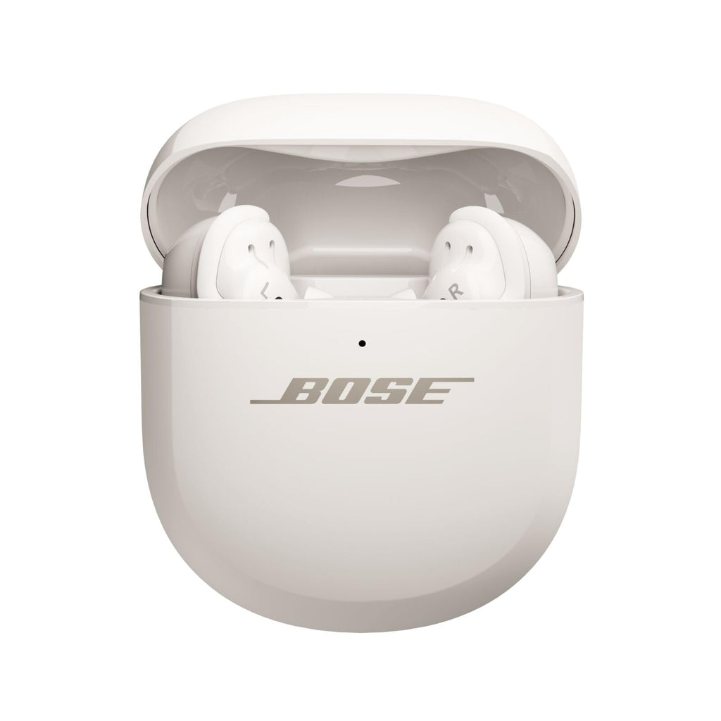 Bose QuietComfort Ultra Bluetooth Earbuds (2. Generation) Kabellose Noise-Cancelling-Ohrhörer, bis zu 6 Stunden Akkulaufzeit, IPX4-Schutz, 360-Grad-Sound, tiefer Bass, Farbe: Schwarz.
