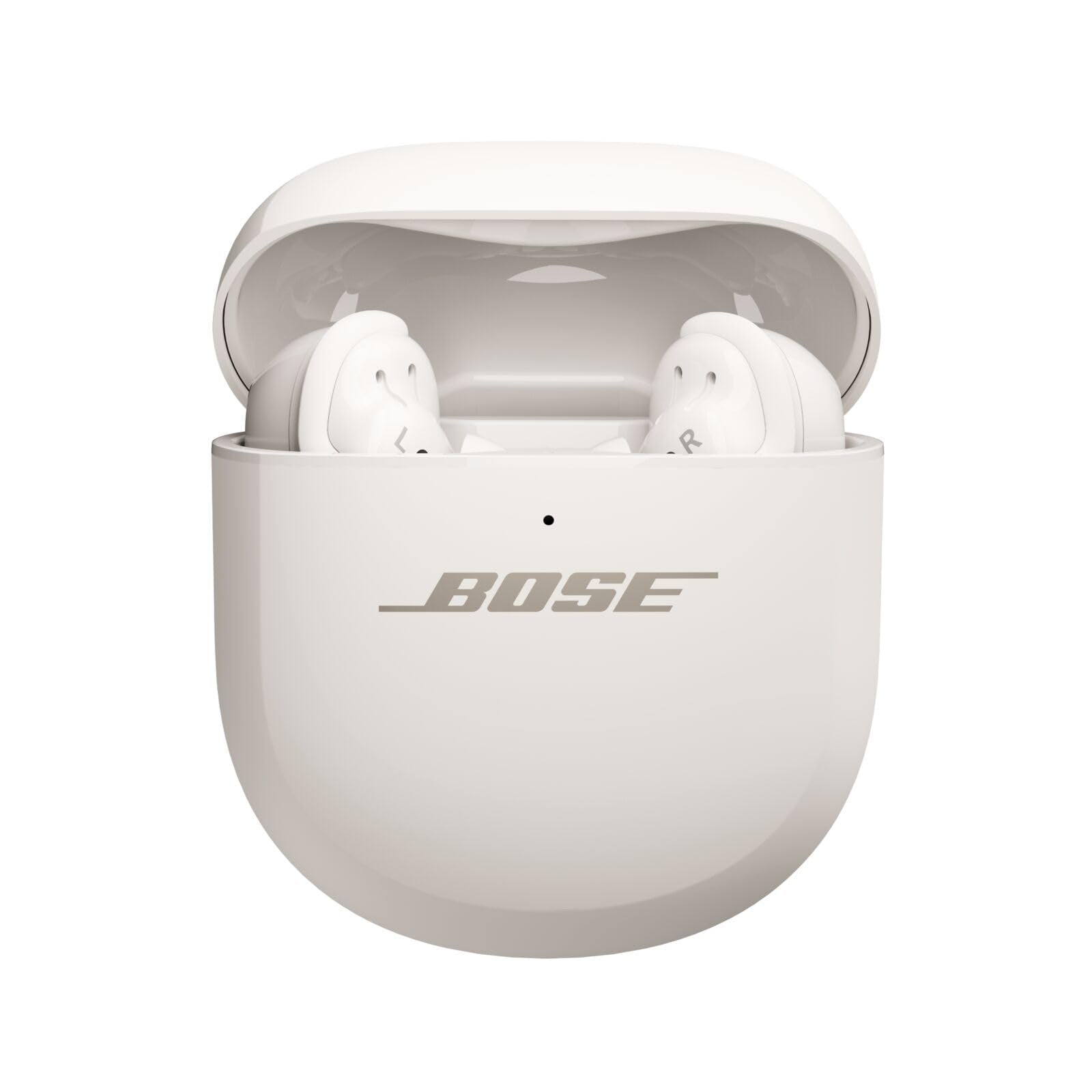 Bose QuietComfort Ultra Bluetooth Earbuds (2. Generation) Kabellose Noise-Cancelling-Ohrhörer, bis zu 6 Stunden Akkulaufzeit, IPX4-Schutz, 360-Grad-Sound, tiefer Bass, Farbe: Schwarz.
