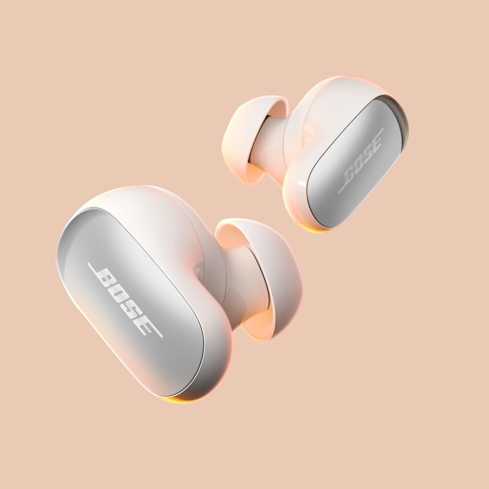 Bose QuietComfort Ultra Bluetooth Earbuds (2. Generation) Kabellose Noise-Cancelling-Ohrhörer, bis zu 6 Stunden Akkulaufzeit, IPX4-Schutz, 360-Grad-Sound, tiefer Bass, Farbe: Schwarz.