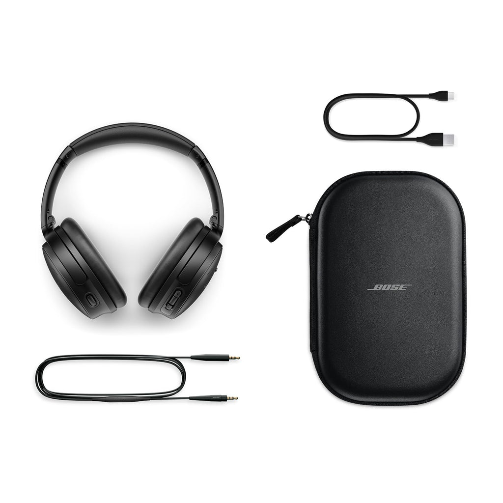 Bose QuietComfort kabellose Kopfhörer Mit Mikrofon und Geräuschunterdrückung, Bluetooth-Over-Ear-Kopfhörer, Audiophile-Kopfhörer, On-Ear-Kopfhörer mit Noise Cancelling, bis zu 24 Stunden Akkulaufzeit.