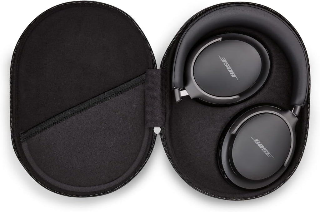 Bose QuietComfort Ultra Kopfhörer Over-Ear-Kopfhörer mit Geräuschunterdrückung für räumlichen Klang, Spatial-Audio-Kopfhörer, bis zu 24 Stunden Akkulaufzeit, High-End-Kopfhörer mit Raumklang, Farbe: Smoke White.