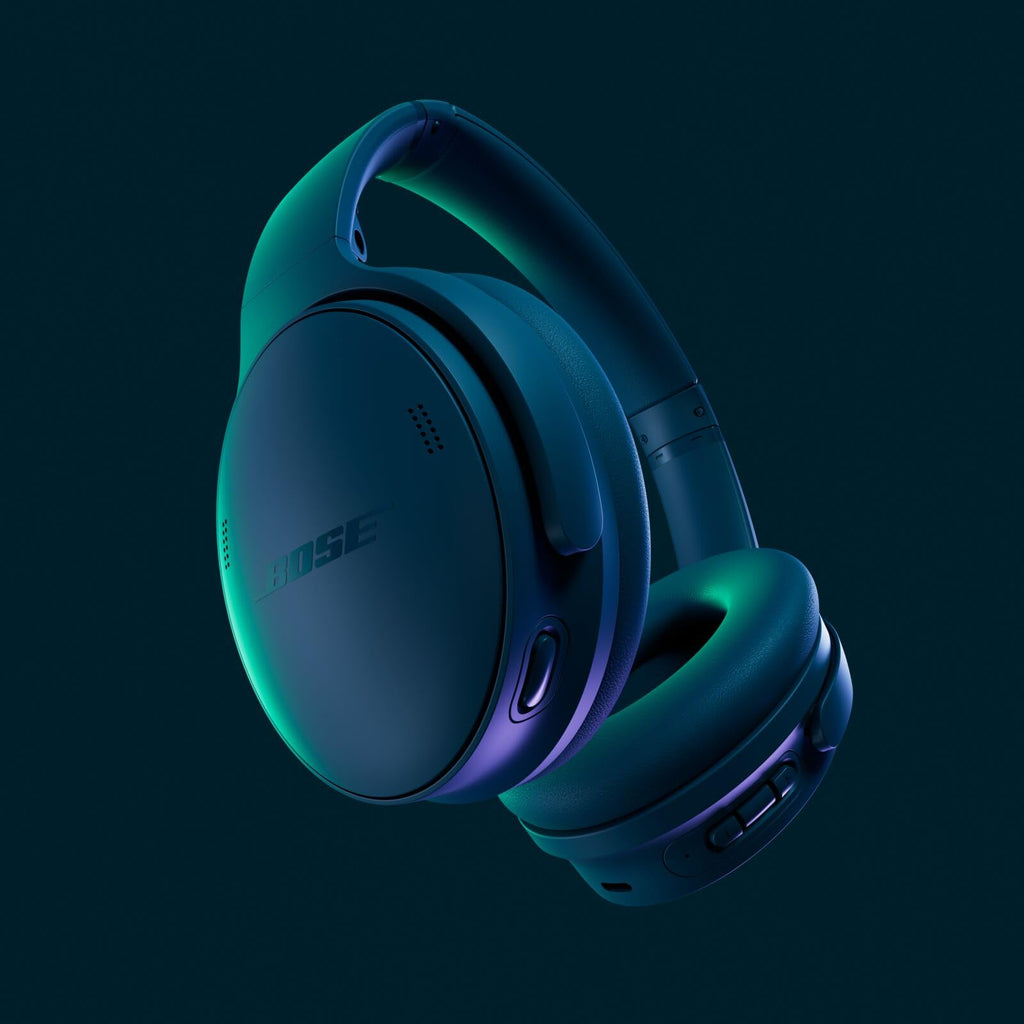 Bose QuietComfort kabellose Kopfhörer Mit Mikrofon und Geräuschunterdrückung, Bluetooth-Over-Ear-Kopfhörer, Audiophile-Kopfhörer, On-Ear-Kopfhörer mit Noise Cancelling, bis zu 24 Stunden Akkulaufzeit.