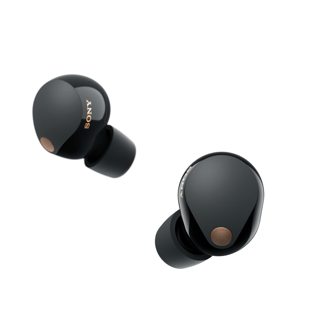 Sony WF-1000XM5 kabellose Noise-Cancelling-Kopfhörer Bluetooth, In-Ear-Kopfhörer mit Mikrofon, bis zu 24 Stunden Akkulaufzeit, Schnellladefunktion, IPX4-Schutz, kompatibel mit iOS & Android – Farbe: Schwarz, Größe: Small.