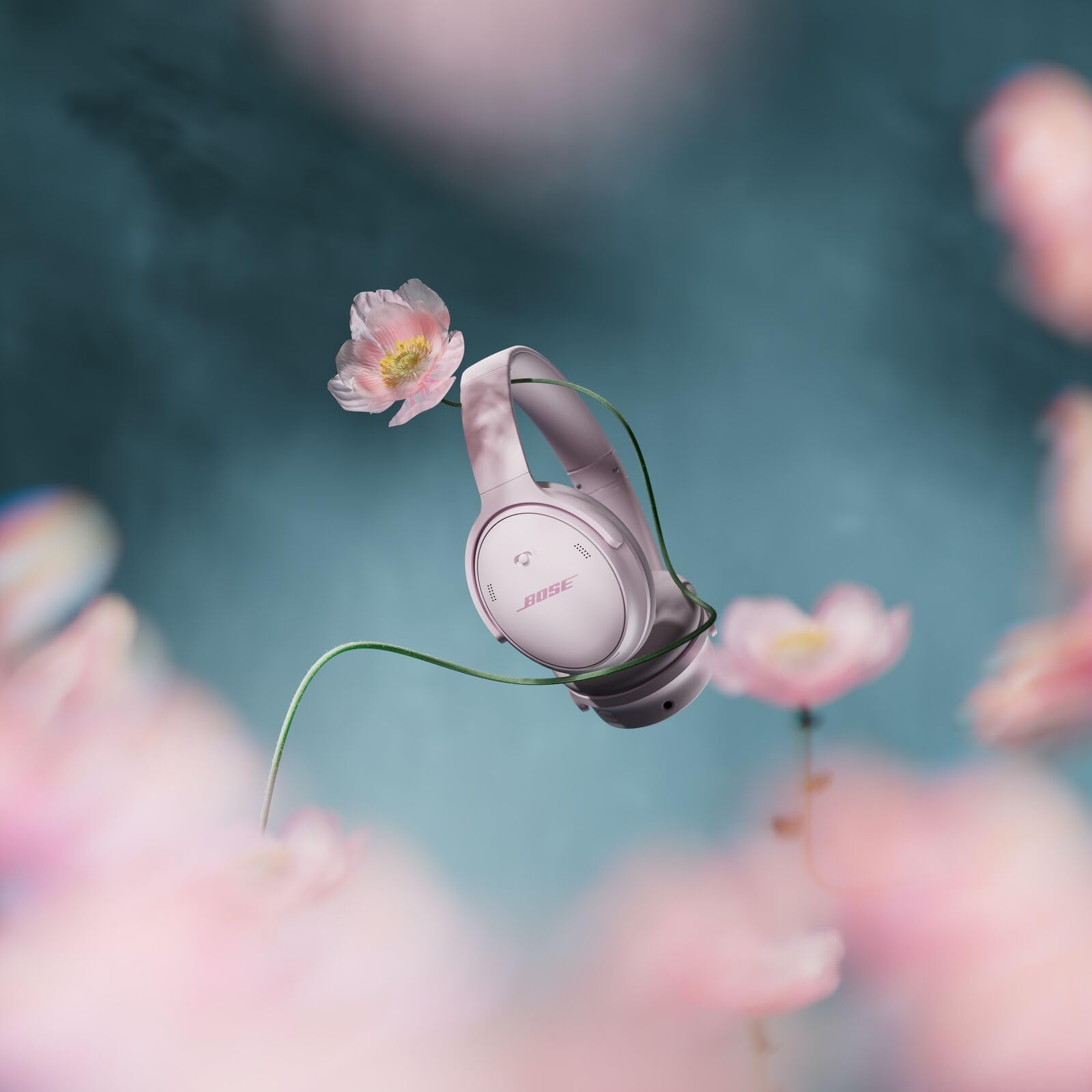 Bose QuietComfort kabellose Kopfhörer Mit Mikrofon und Geräuschunterdrückung, Bluetooth-Over-Ear-Kopfhörer, Audiophile-Kopfhörer, On-Ear-Kopfhörer mit Noise Cancelling, bis zu 24 Stunden Akkulaufzeit.