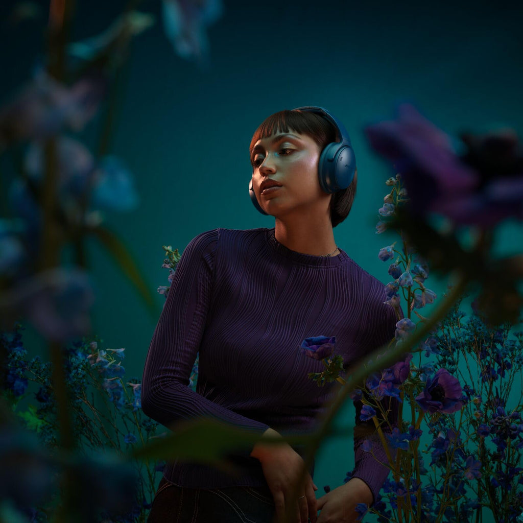 Bose QuietComfort kabellose Kopfhörer Mit Mikrofon und Geräuschunterdrückung, Bluetooth-Over-Ear-Kopfhörer, Audiophile-Kopfhörer, On-Ear-Kopfhörer mit Noise Cancelling, bis zu 24 Stunden Akkulaufzeit.