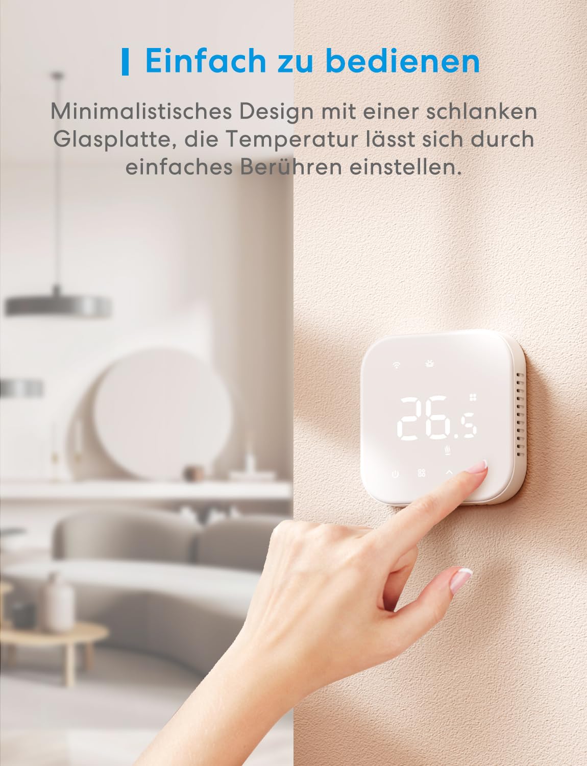 Meross Smart Thermostat Fußbodenheizung – Komfort und Effizienz für Ihr Zuhause