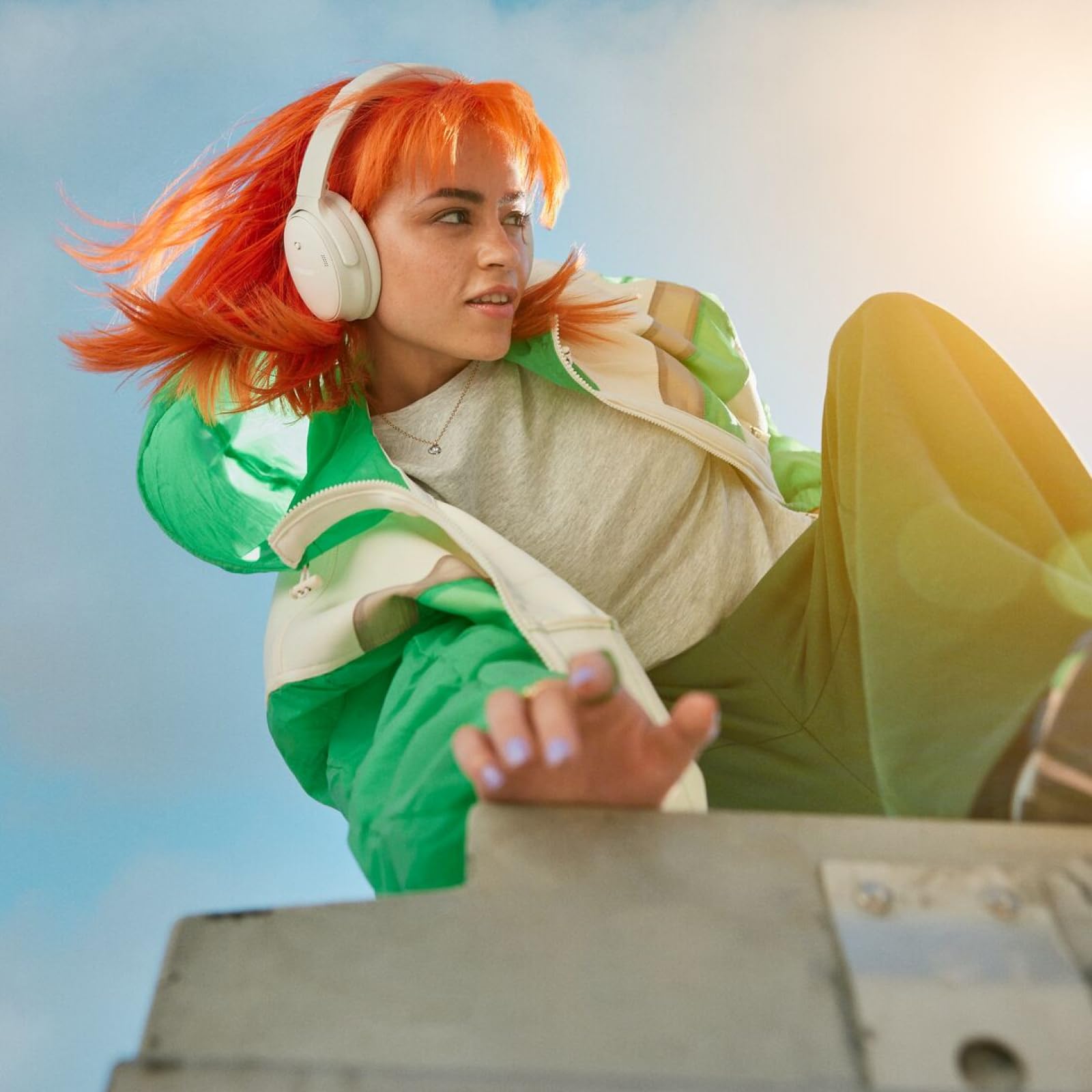 Bose QuietComfort kabellose Kopfhörer Mit Mikrofon und Geräuschunterdrückung, Bluetooth-Over-Ear-Kopfhörer, Audiophile-Kopfhörer, On-Ear-Kopfhörer mit Noise Cancelling, bis zu 24 Stunden Akkulaufzeit.