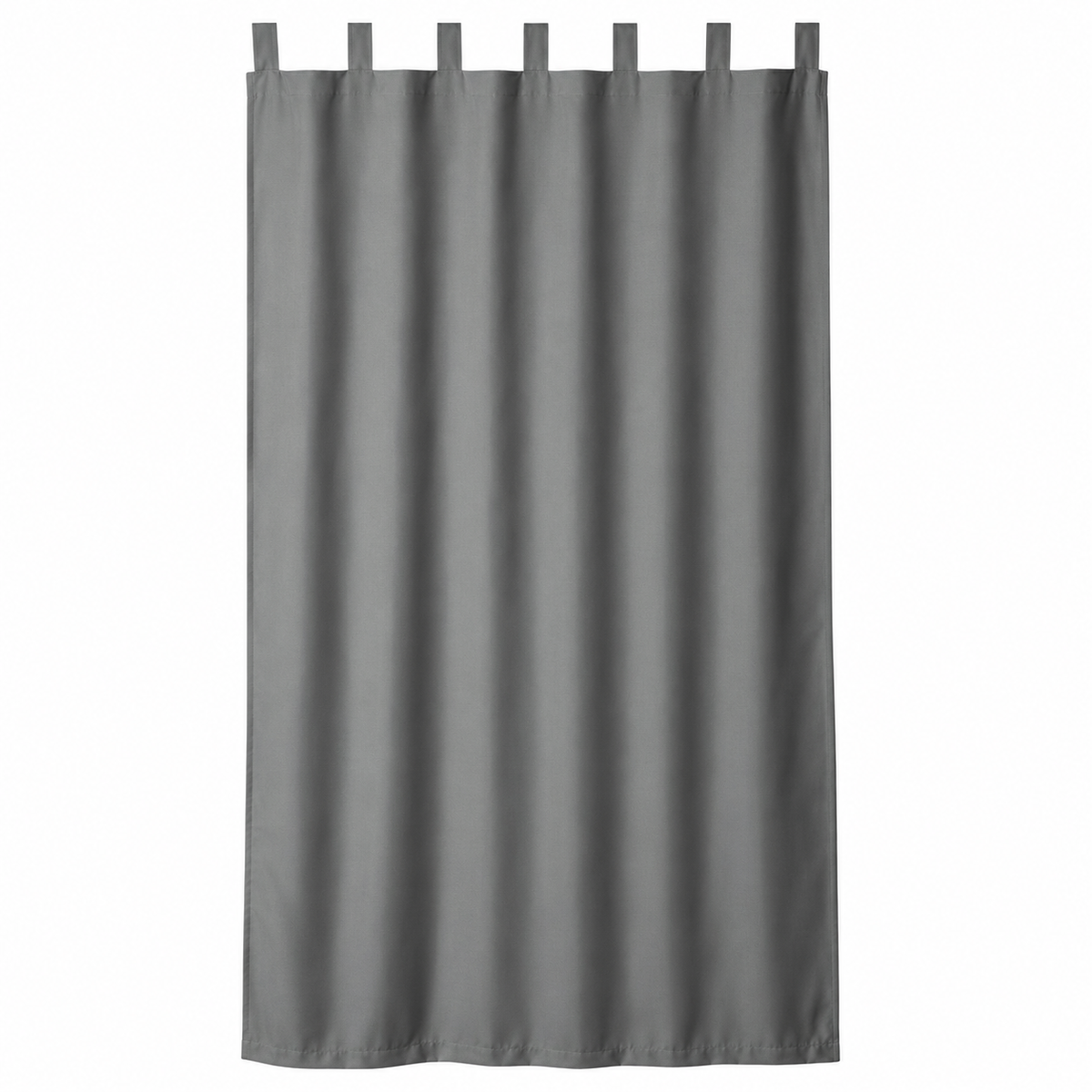 JEMIDI Outdoor Vorhang 210x260 cm Anthrazit wasserdicht Ösen Balkon Terrasse