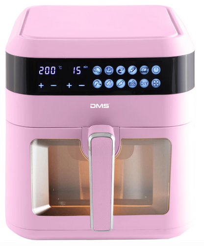 DMS® 7L Heißluftfritteuse Fritteuse Heißluft Airfryer Digitale Edelstahl XXL