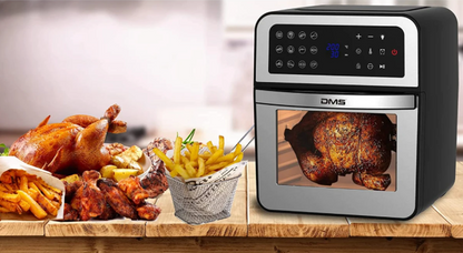 DMS XXXL 12 Liter Heißluftfritteuse Fritteuse| Backofen | Heißluftgrill
