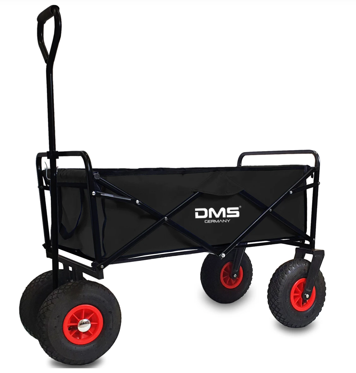 Bollerwagen Faltbar XXL Luftreifen Handwagen Transportwagen Camping 120kg