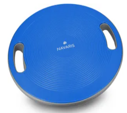 Navaris Balance Board mit Griff - Therapie Kreisel Wackelbrett - Fitness Reha