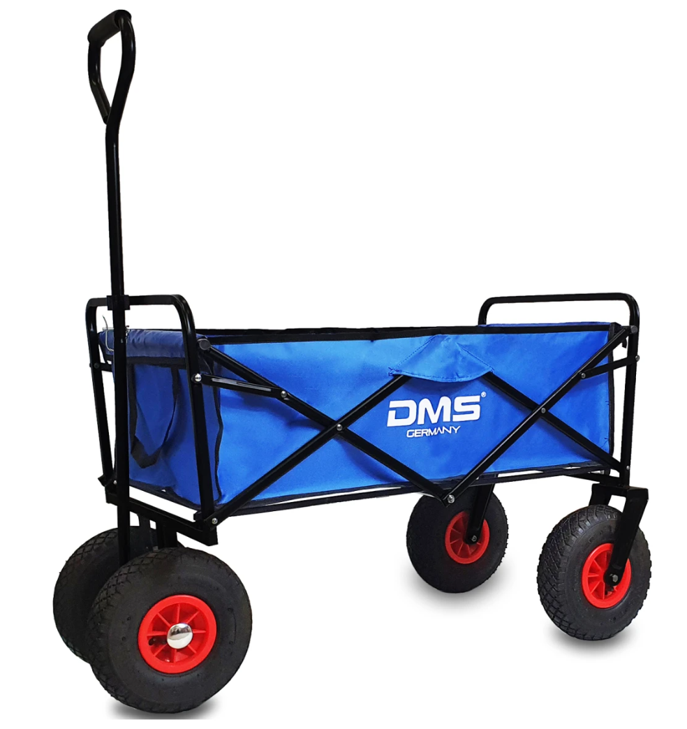 Bollerwagen Faltbar XXL Luftreifen Handwagen Transportwagen Camping 120kg