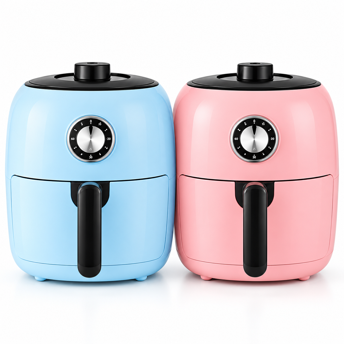 DMS® Retro Heißluftfritteuse HFR-35  3,5L | 1400W | Fettarm & Knusprig