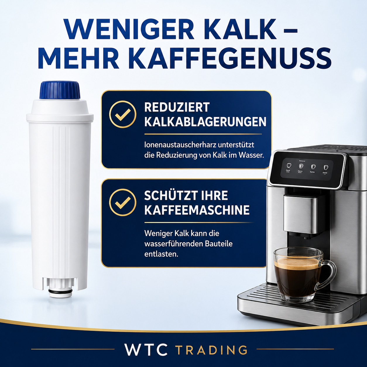 Maxblue MB-C11 6x Wasserfilter kompatibel mit DeLonghi DLSC002 ECAM Magnifica