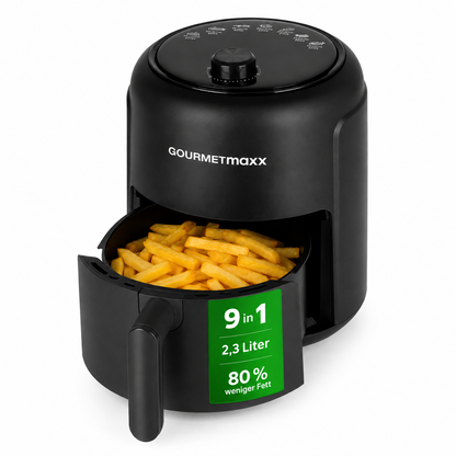 Gourmetmaxx Heissluft-FritteuseGOURMETmaxx Heißluftfritteuse 2,3L 1000W Air Fryer