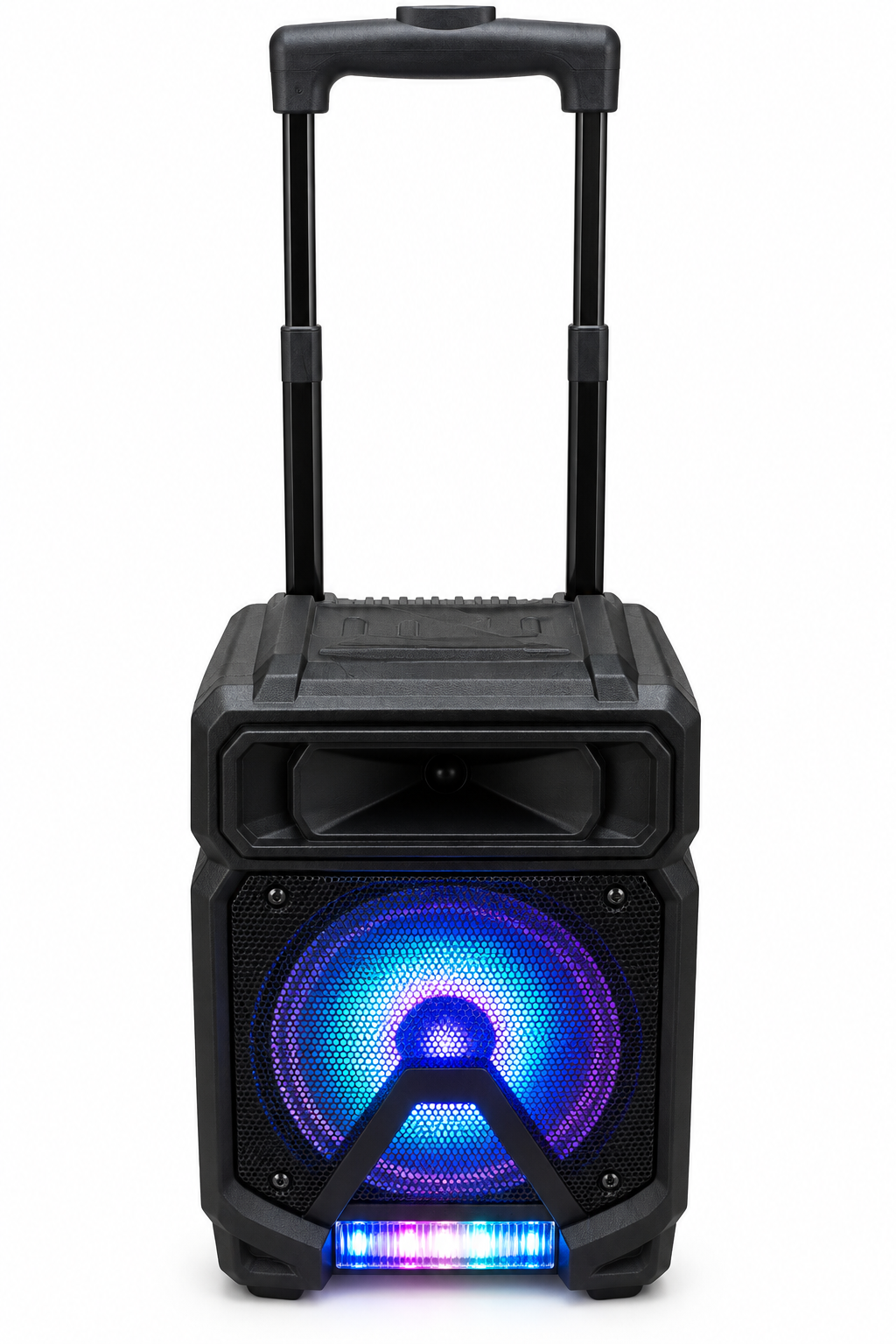 KTS-1231 Bluetooth Lautsprecher 8 Zoll 30W Karaoke Mikrofon LED USB FM TWS