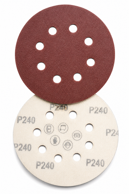 120 Schleifscheiben Ø120mm 8 Loch P40-P320 Schleifpapier Exzenterschleifer Set
