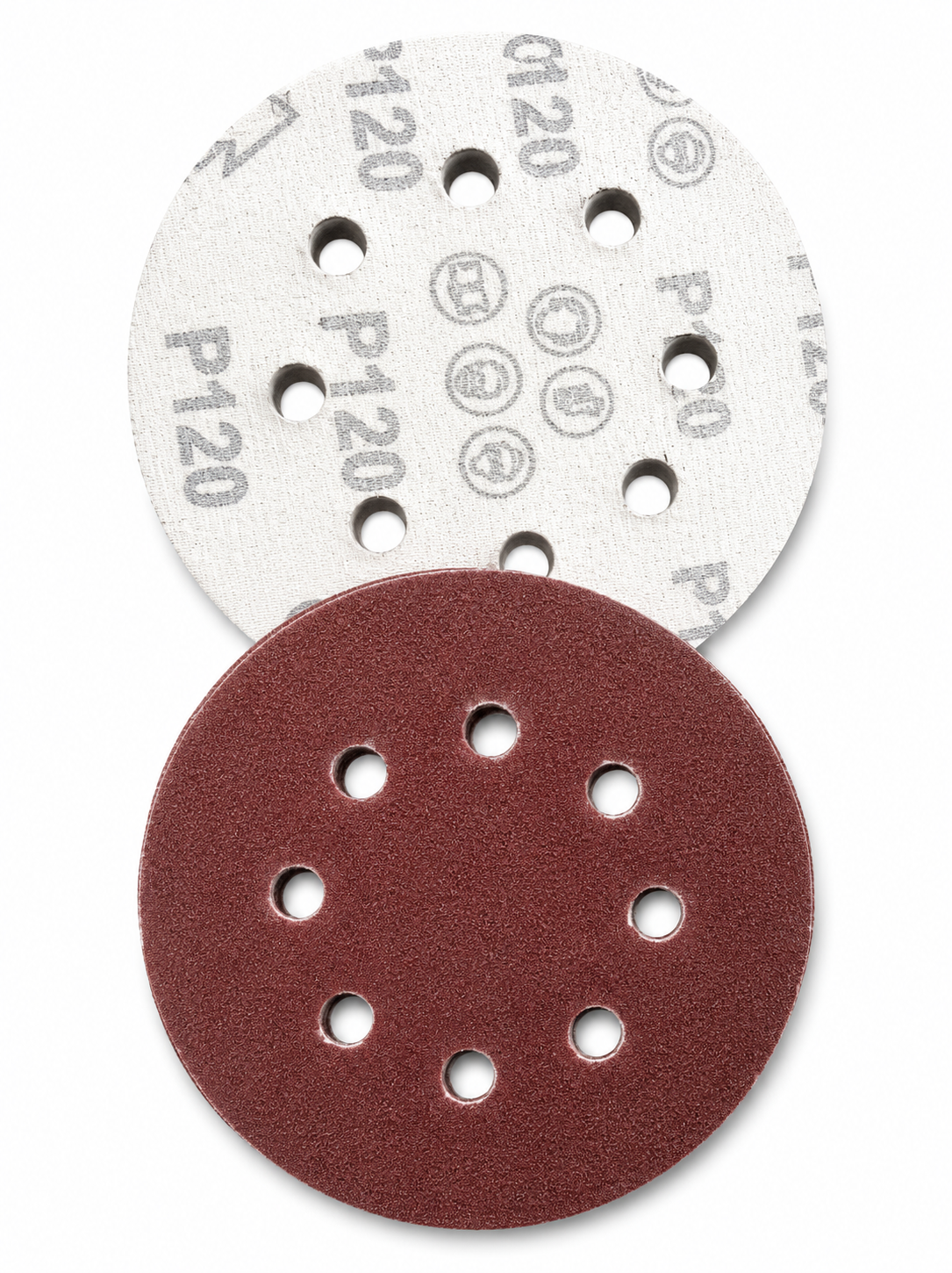 120 Schleifscheiben Ø120mm 8 Loch P40-P320 Schleifpapier Exzenterschleifer Set