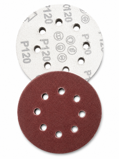 120 Schleifscheiben Ø120mm 8 Loch P40-P320 Schleifpapier Exzenterschleifer Set