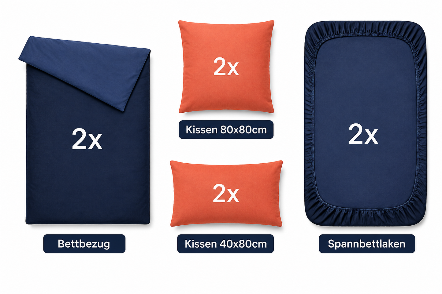 JERYMOOD Wendebettwäsche 8tlg. Extra Soft Mikrofaser Jersey Blumen Grafik Doppelbett