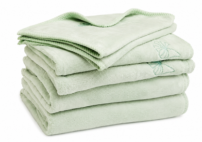 MONT CHALET Handtuch-Set 6tlg Mikrofaser Kuschelplüsch Gäste Duschtücher
