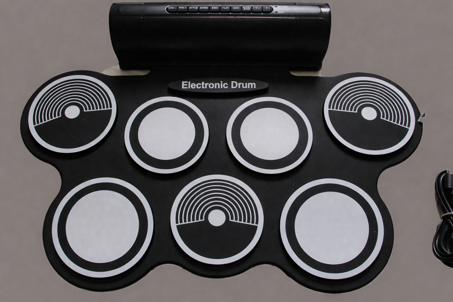 Elektronisches Schlagzeug E-Drum Set Roll Up Drum Pad USB Lautsprecher Anfänger