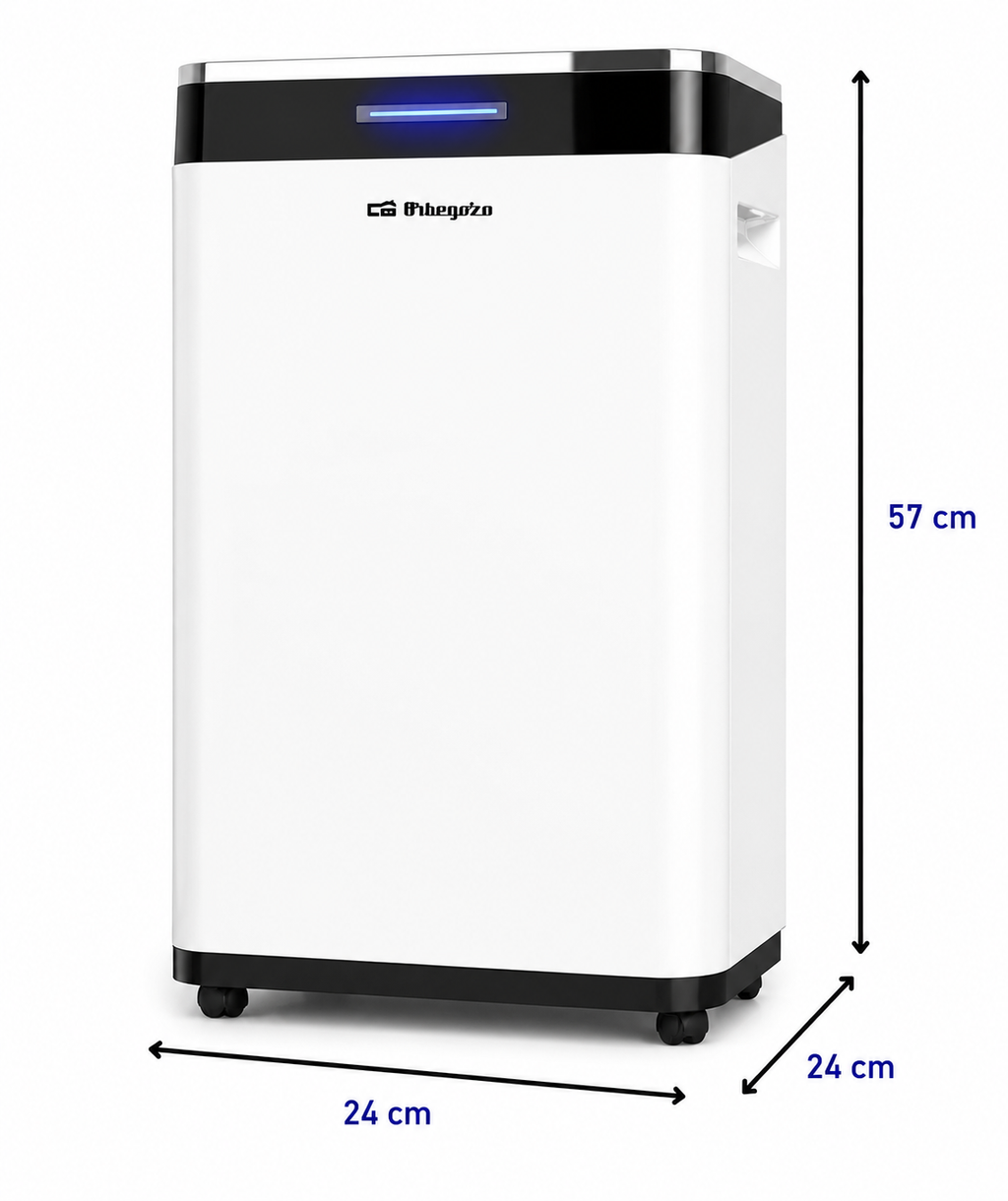Orbegozo WLAN Luftentfeuchter 20L/Tag App Steuerung 120m² 6L Timer DHW2080