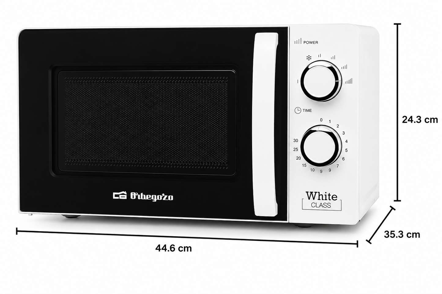 Orbegozo Orbegozo MI 2115 Mikrowelle 20L 700W 6 Leistungsstufen Timer