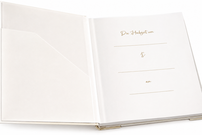 Your Perfect Day Hochzeitsalbum Unsere Hochzeit Ivory Gold Fotoalbum 50 Seiten