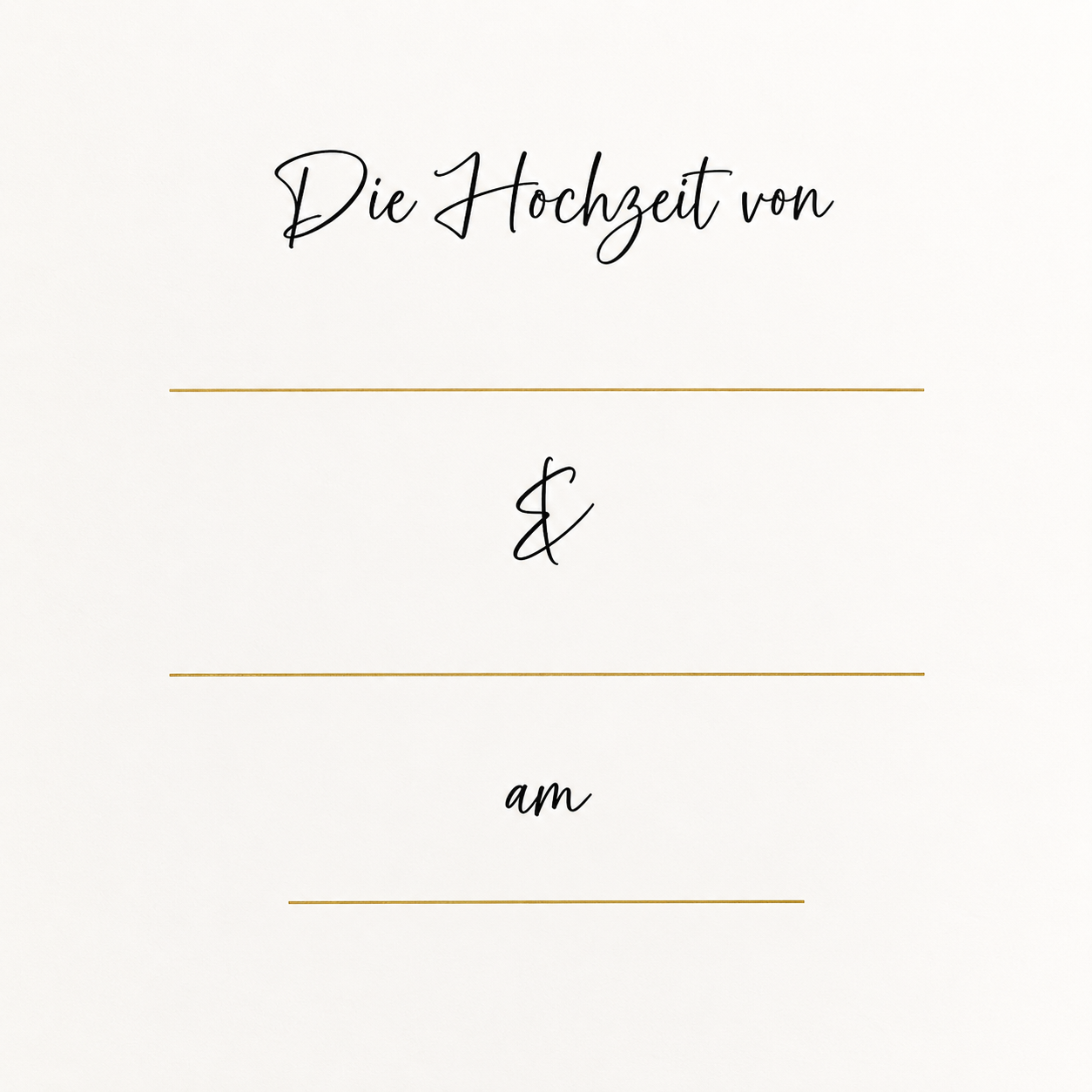 Your Perfect Day Hochzeitsalbum Unsere Hochzeit Ivory Gold Fotoalbum 50 Seiten
