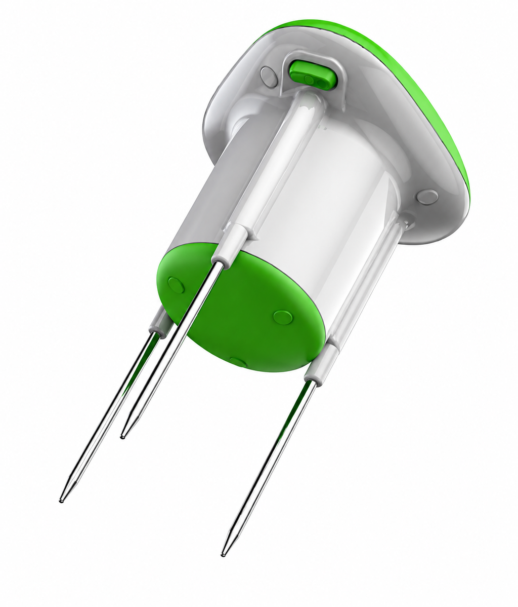 Smart WLAN Bodenfeuchtemesser Solar Bodensensor Temperaturmesser App IP66