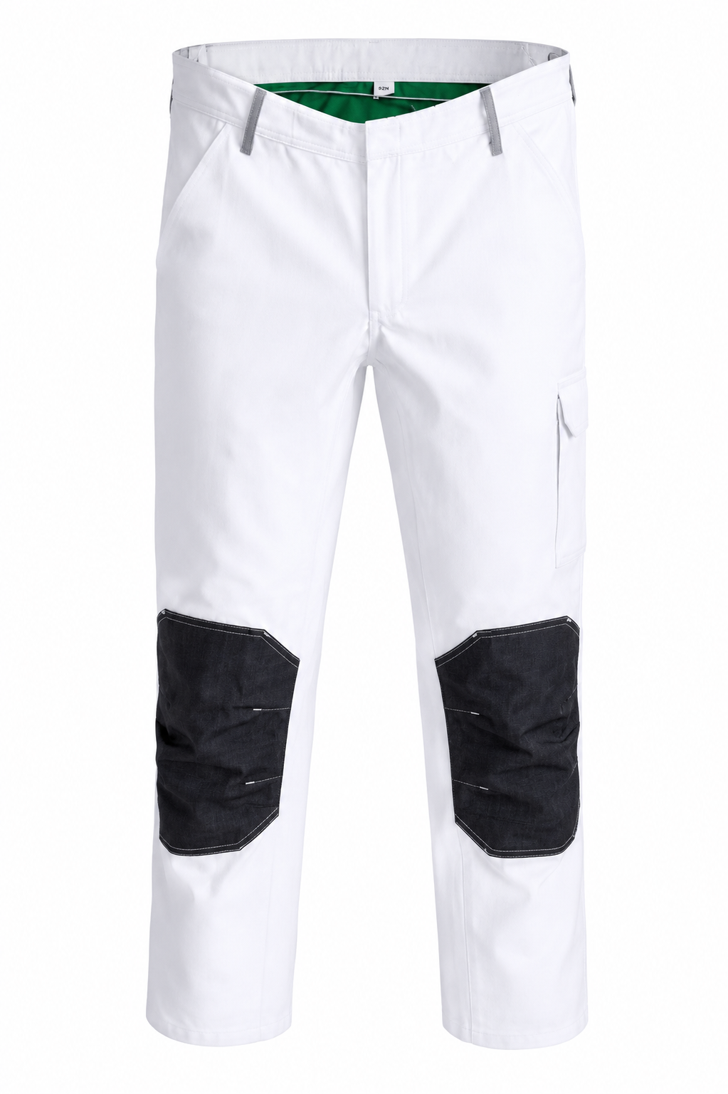 CAWE Initial Arbeitshose Malerhose Weiß Gr 52 Knietaschen EN14404 Handwerkerhose